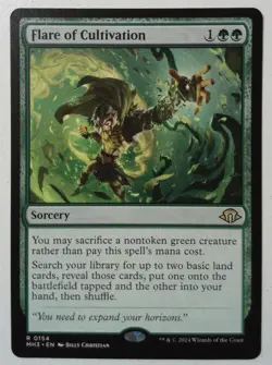 Flare of Cultivation *Rare* Magic MtG x1 Modern Horizons 3 - Image 1