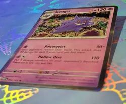 Gengar 094/165 Scarlet & Violet 151 Rare Holo Pokemon Card MINT - Image 3