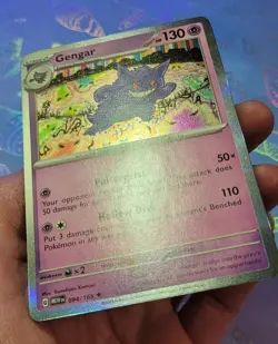 Gengar 094/165 Scarlet & Violet 151 Rare Holo Pokemon Card MINT - Image 4