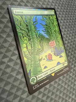 MTG Forest #1943 Rainbow Foil Rare Secret Lair Drop Series (SLD) - Image 2