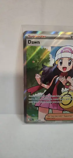 Dawn 118/094 Pokemon TCG Phantasmal Flames Illustration Rare Holo Trainer Card - Image 2