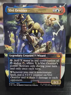 Vivi Ornitier Magic: The Gathering x Final Fantasy Borderless Regular Card #321 - Image 1