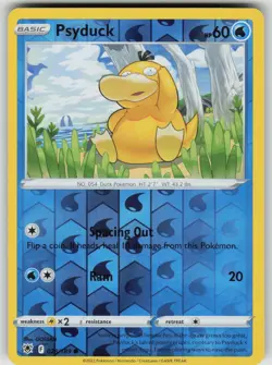 Psyduck 028/189 Common Astral Radiance Pokemon Reverse Holo Near Mint - Image 1