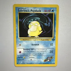 Wizards of the Coast Pokemon TCG Sabrina's Psyduck 99/132 Gym Challenge Common - Image 1