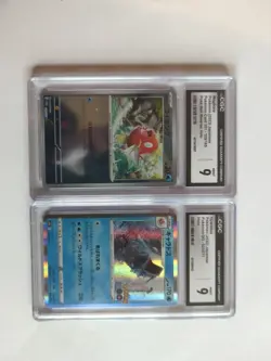 Magikarp 151 Pokeball Reverse Holo And Gyarados Pokemon Go Graded Card Lot CGC 9 - Image 1