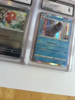 Magikarp 151 Pokeball Reverse Holo And Gyarados Pokemon Go Graded Card Lot CGC 9 - Image 3