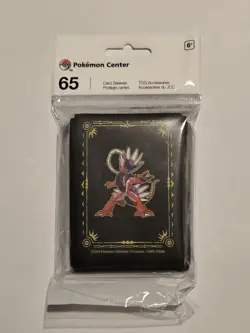 Pokemon TCG Koraidon Sealed Card Sleeves, Scarlet & Violet , 65 Sleeves New - Image 1