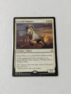 MTG Crested Sunmare - Hour of Devastation NM - Image 1