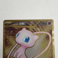 The Pokemon Company Mew ex Full Art Holo Hyper Rare EN #205/165 SV 151 2023 - Image 3