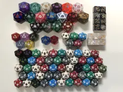 80 mtg spindown dice No Doubles! d20 life counter magic game dice - Image 1