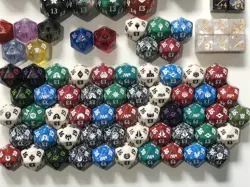 80 mtg spindown dice No Doubles! d20 life counter magic game dice - Image 3