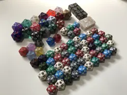 80 mtg spindown dice No Doubles! d20 life counter magic game dice - Image 4