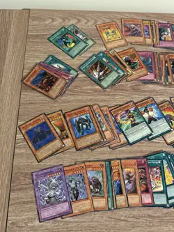 168 Card Lot of 1996 Yu-Gi-Oh 1st Edition Vintage Trading Cards - no holos - Image 2