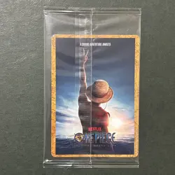 S7053 Chopper Japanese One Piece Netflix Promo Don Card Sealed 2026 YM30 - Image 2