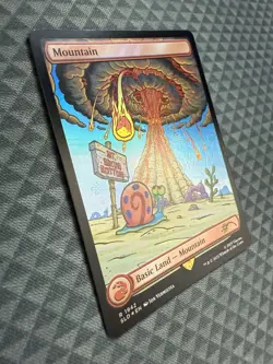 MTG Mountain #1942 Rainbow Foil Rare Secret Lair Drop Series (SLD) - Image 2