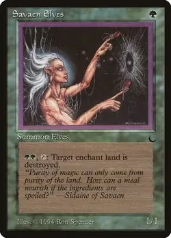 MTG Savaen Elves ** The Dark ** English - Image 1