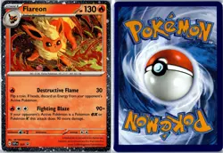 Pokemon Card - Flareon (Cosmos Holo) Scarlet & Violet Promo 167 Promo Holo NM - Image 3
