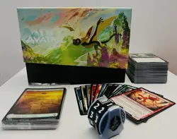 MTG Avatar Commander Bundle Box 140 Card Lot No Duplicates Foils + Lands - Image 1