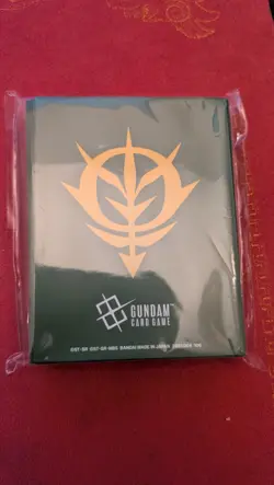 Gundam Card Game - [EVX06] Official Matte Sleeves EX02 - ZEON - Image 1