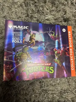 MTG Teenage Mutant Ninja Turtles Collector Booster Pack Magic The Gathering - Image 1