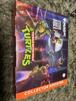 MTG Teenage Mutant Ninja Turtles Collector Booster Pack Magic The Gathering - Image 3
