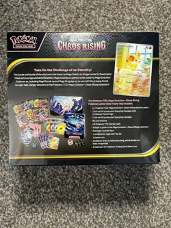 Pokemon TCG Chaos Rising Pokemon Center ETB (New & Sealed) SMALL HOLES - Image 3