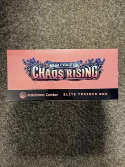 Pokemon TCG Chaos Rising Pokemon Center ETB (New & Sealed) SMALL HOLES - Image 5