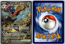 Greninja ex 132 Holo Promo Scarlet & Violet Promo Pokemon NM - Image 3