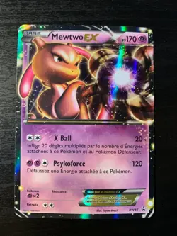 Carte Pokemon : Mewtwo EX BW45 Promo Noir & Blanc Francaise - Image 1