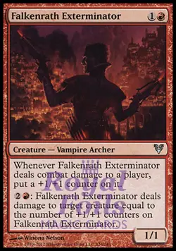 Falkenrath Exterminator 1x FOIL AVR MTG Avacyn Restored Uncommon MINT red - Image 1