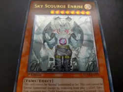 Yugioh - Sky Scourge Enrise FOTB-EN021 Ultimate Rare 1st Edition - Image 5