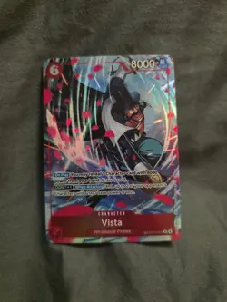 One Piece TCG Vista OP16-011 Treasure Rare Alt Art SR English - Image 1