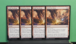 MTG EOE: 4x Drill Too Deep (Instant) Edge of Eternities Common 0133 - Image 1