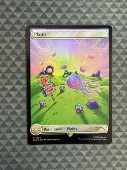 MTG Plains #1939 Rainbow Foil Rare Secret Lair Drop Series (SLD) - Image 1