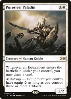 mtg magic puresteel paladin de puracier FRENCH vf fr double masters - Image 1