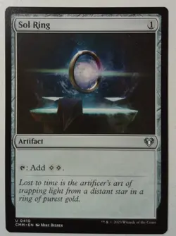 Sol Ring *Uncommon* Magic MtG x1 Commander Masters - Image 1