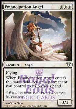 Emancipation Angel 1x FOIL AVR MTG Avacyn Restored Uncommon NM white - Image 1