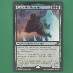 MTG - Kogla, the Titan Ape Promo IKO Rare 162/274 Foil Near Mint - Image 1