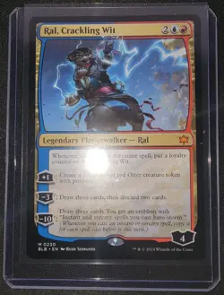Ral, Crackling Wit Regular Bloomburrow NM Magic the Gathering MTG - Image 1