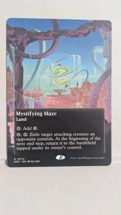 Mystifying Maze Borderless - EOS 0074 - NM - MTG Magic - Image 1