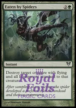 Eaten by Spiders 2x FOIL AVR MTG Avacyn Restored Uncommon MINT green - Image 1