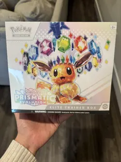 Pokemon - Prismatic Evolutions Elite Trainer Box ETB Factory Sealed - Image 1