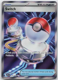 Switch Ultra Rare ME02: Phantasmal Flames 123/094 Pokemon TCG - Image 1