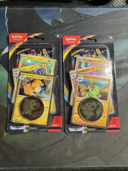Pokemon TCG Chaos Rising SEALED Blister Pack Lot - Pawmot & Flygon Promos - Image 1
