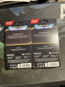 Pokemon TCG Chaos Rising SEALED Blister Pack Lot - Pawmot & Flygon Promos - Image 2