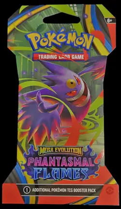 Pokemon TCG Phantasmal Flames Sleeved Booster Pack Factory Sealed - Image 2