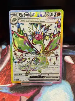 Flygon ex - SV08: Surging Sparks 222/191 Ultra Rare NM Pokemon TCG - Image 1