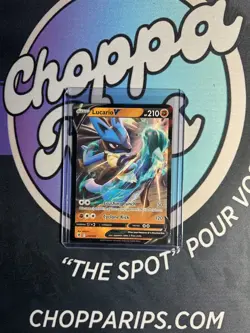 Pokemon Astral Radiance Lucario V Ultra Rare Holo #078/189 - Image 1