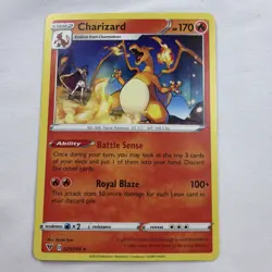 Pokemon TCG Charizard #025/185 Vivid Voltage Non-Holo NM - Image 1