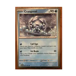 Cryogonal 042/191 Cosmo Holo Surging Sparks (Holiday) NM Pokemon TCG - Image 1
